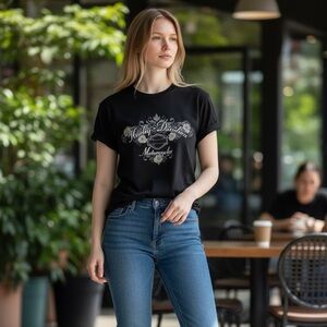 Harley-Davidson Women's Black Graphic Tee
